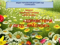 Презентация Здравствуй, лето красное!