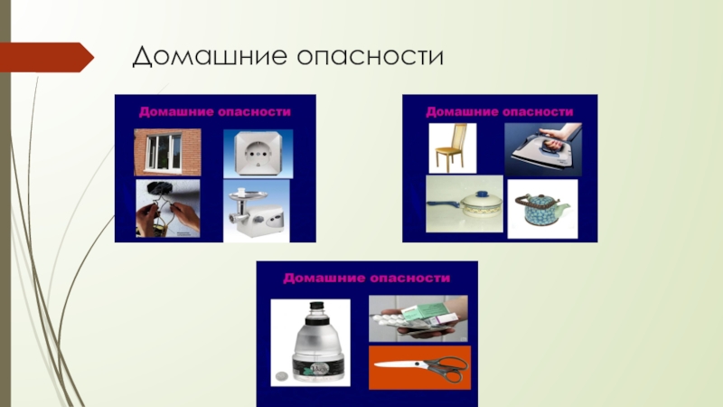 Домашние опасности презентация