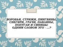 Презентация по ИЗО В небе птицам дышится свободно (по программе С.Г.Ашиковой, 3 класс)