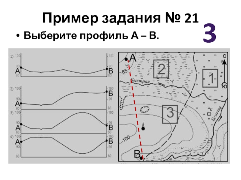 Топографическая карта огэ