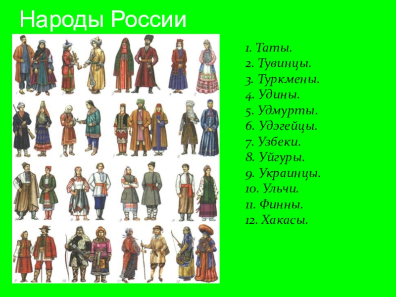 Проект о национальности россии