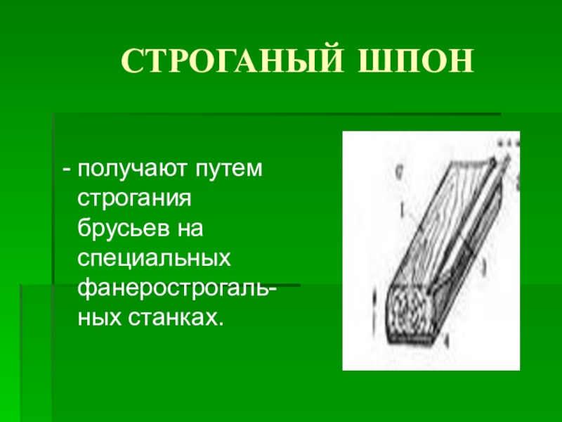 В каких областях производства применяется шпон