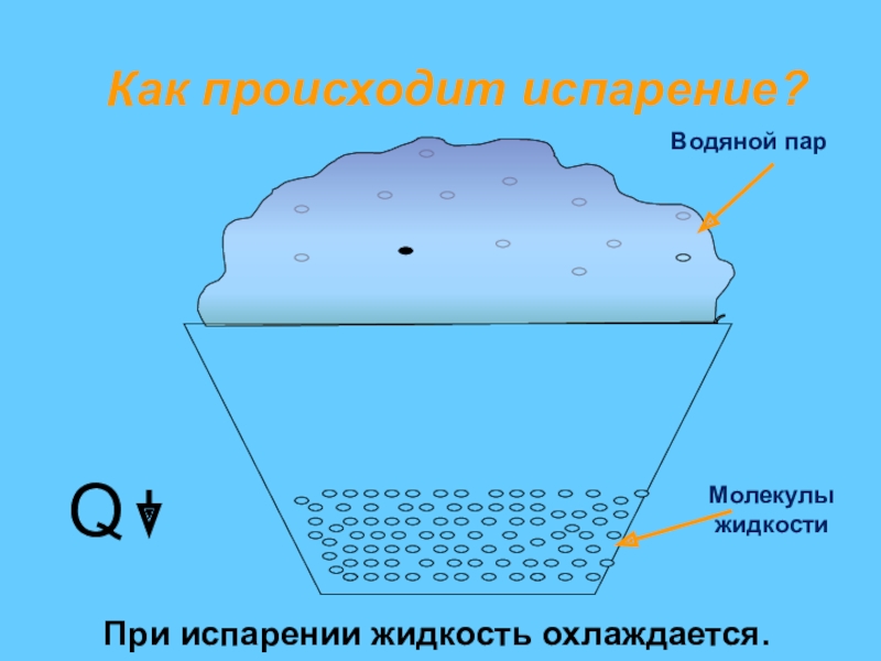 Испарение объект. Испарение и конденсация физика 8 класс. Испарение воды физика 8 класс. Конденсация водяного пара. Как происходит испарени.