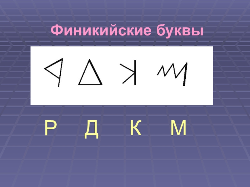 Буквы финикийского алфавита. Финикийские буквы. Буквы финикийцев и буквы нашей азбуки. Финикийская буква м.