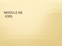 Презентация по английскому языку на тему JOBS (5класс)
