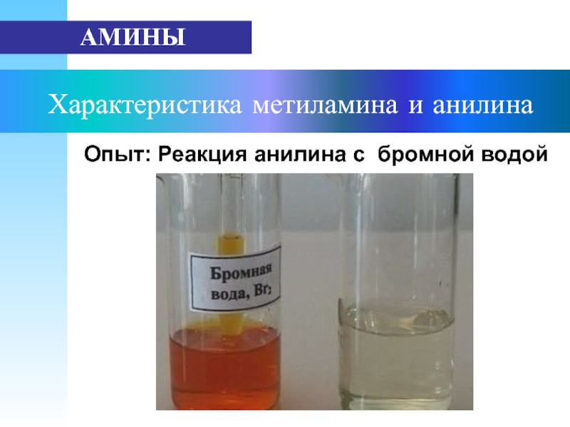 Взаимодействие анилина с бромной водой. Анилин взаимодействие с бромной водой. Анилин и бромная вода реакция. Анилин вода и бромная вода. Реакция анилина с бромной водой уравнение реакции.