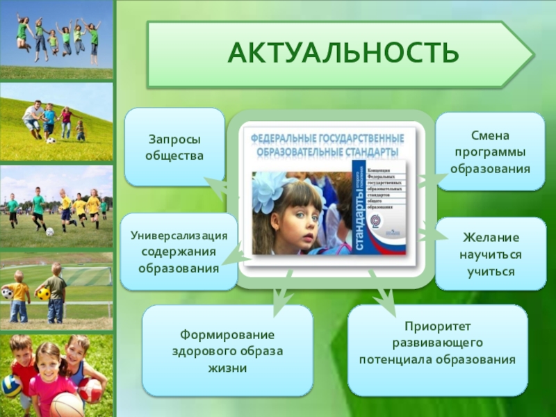 Смена программы обучения. Приоритеты здорового образа жизни. Универсализация образа жизни. Этапы урока физической культуры. Актуальность смены.