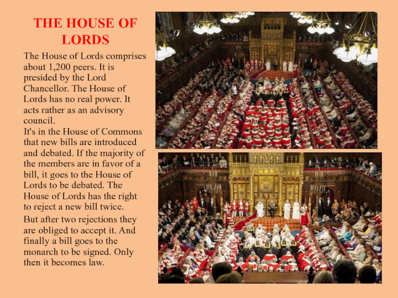 The house of commons презентация