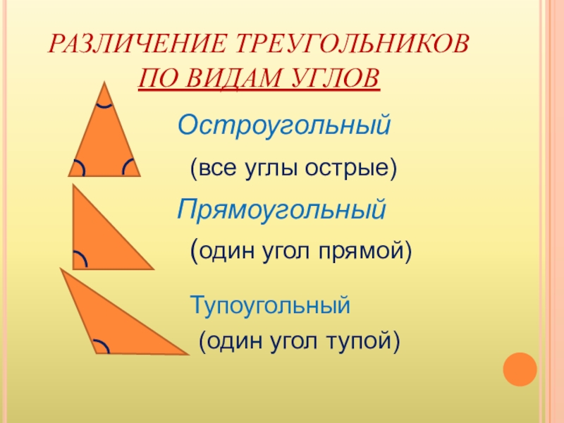 Проект прямоугольные треугольники