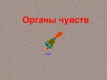 Урок окружающего мира Органы чувств