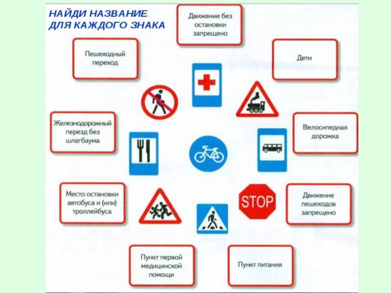 Задания по пдд для дошкольников в картинках