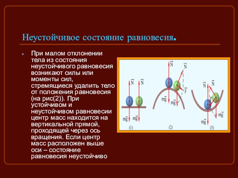 Презентация как управлять равновесием