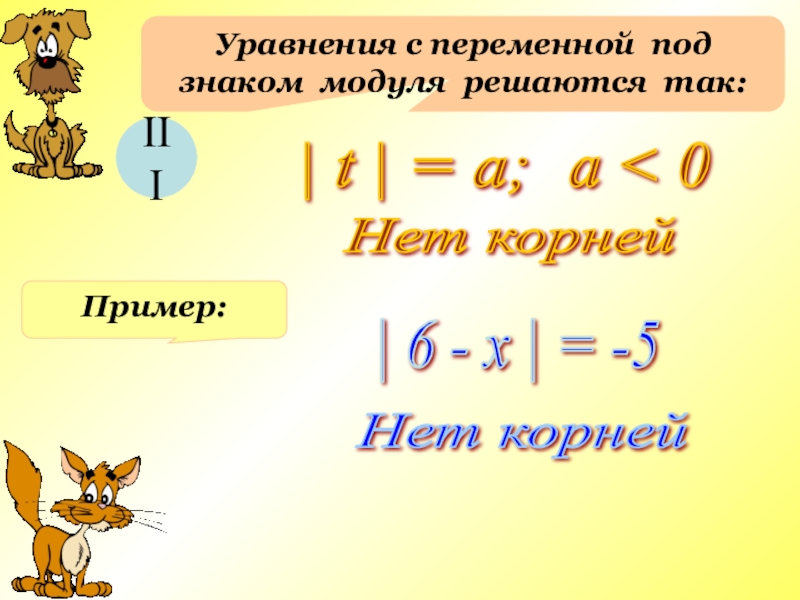 Презентация на тему уравнения