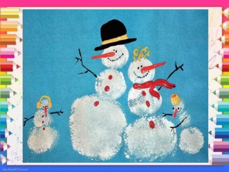 Снеговик средняя. Нетрадиционное рисование Снеговик. Нетрадиционные техники рисования снеговика. Рисование снеговика в подготовительной группе. Весёлая аппликация "Снеговик".