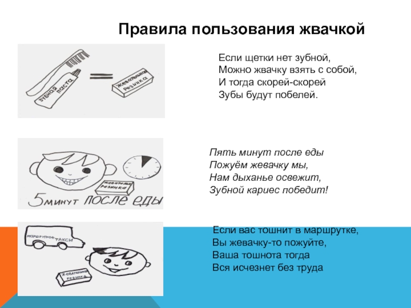 Жевательная резинка вред или польза исследовательский проект