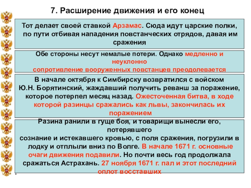 Бунташный век презентация 7 класс презентация