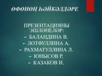 Презентация по башкирскому языку на тему Өфөнөң һәйкәлдәре