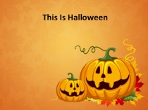 Halloween in the 5-7th form