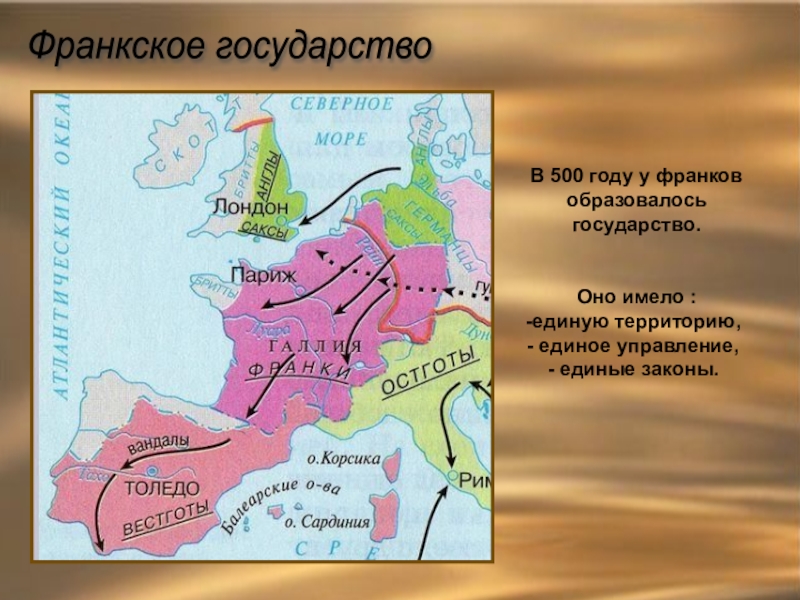 Франкское королевство презентация