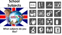 Школьные предметы 3 класс