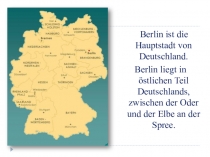 Презентация по немецкому языку Достопримечательности Берлина