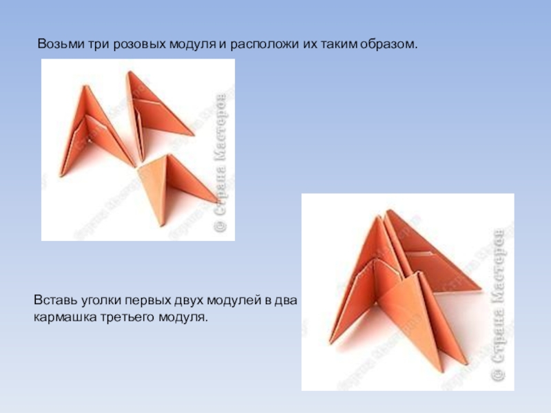 Технологическая карта урока оригами