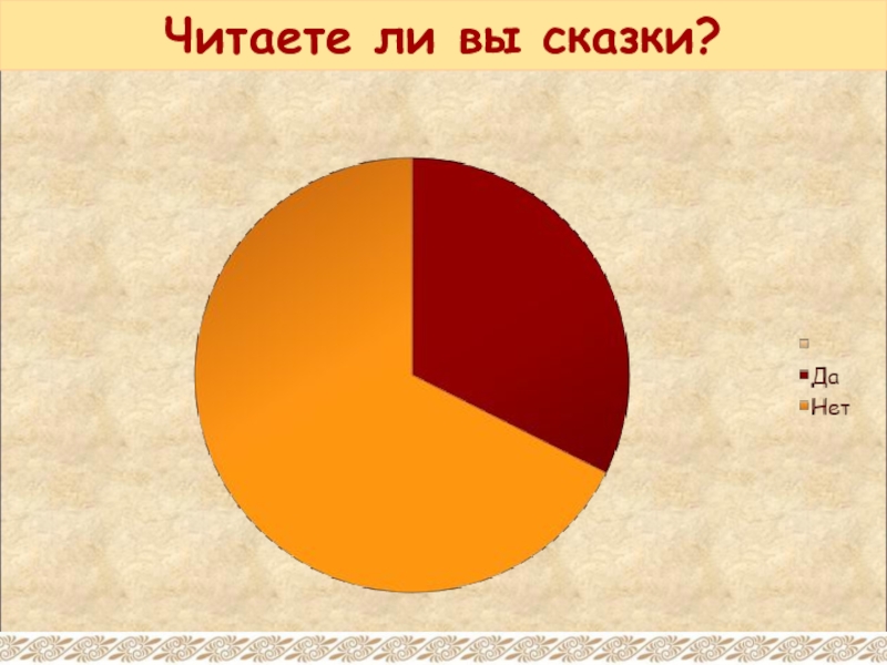 Читаете ли вы сказки?