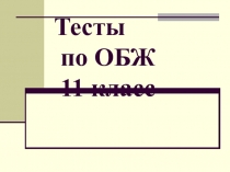 Презентация Воинская обязанность ( 11 класс)