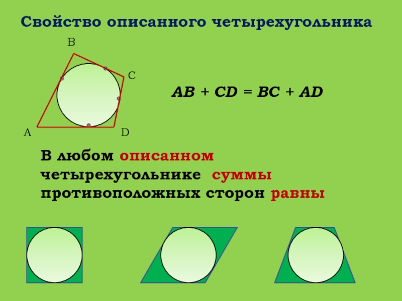 Повторение окружность 8 класс презентация