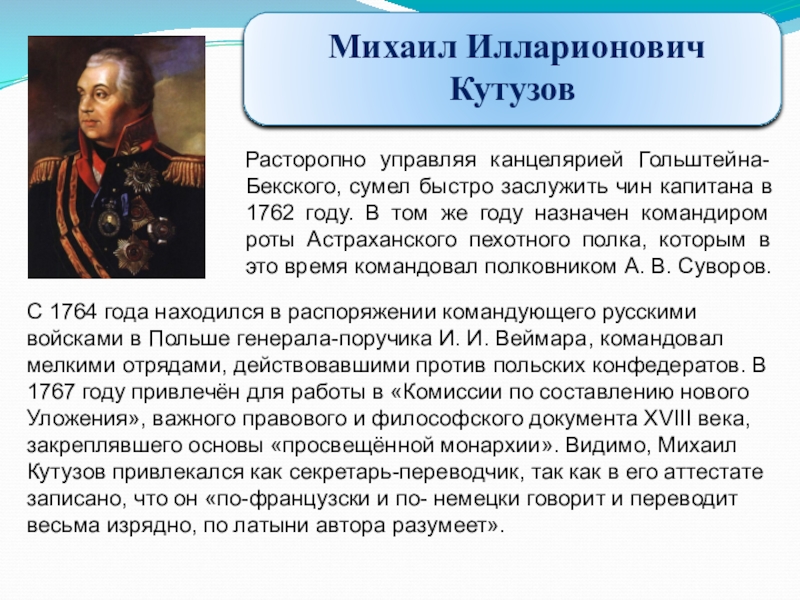 Кутузовой биография. Сообщение о Кутузове 4 класс. Проект про Кутузова. Краткая биография Михаила Кутузова. Биография Михаила Кутузова кратко.