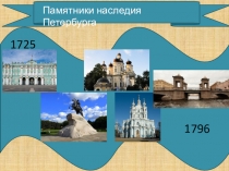 Презентация по истории СПб Город дворцов и слобод