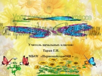 Презентация по изобразительному искусству по темеУзоры на крыльях бабочки