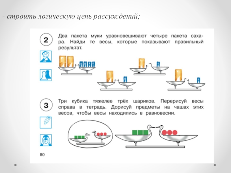 Что такое схема рассуждений в математике 3 класс