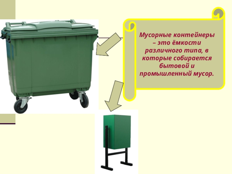 Мусорные контейнеры – это ёмкости различного типа, в которые собирается бытовой и промышленный мусор.