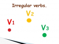 Презентация Irregular verbs. Неправильные глаголы.