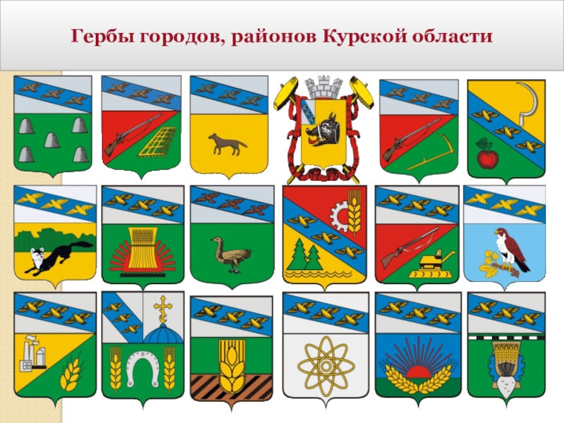 Гербы городов россии фото с названиями окружающий