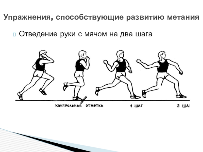 Бросок набивного мяча 1 класс