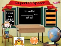 Презентация по английскому языку на тему Reported Speech