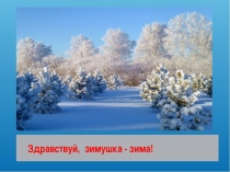 Здравствуй, зимушка-зима!