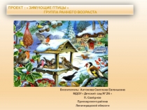 Презентация проекта Зимующие птицы