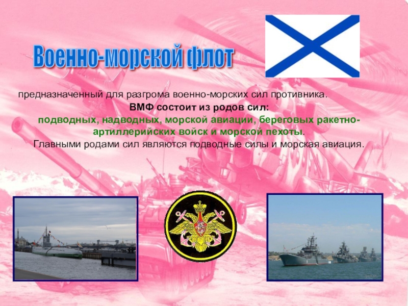 Проект военно морской флот