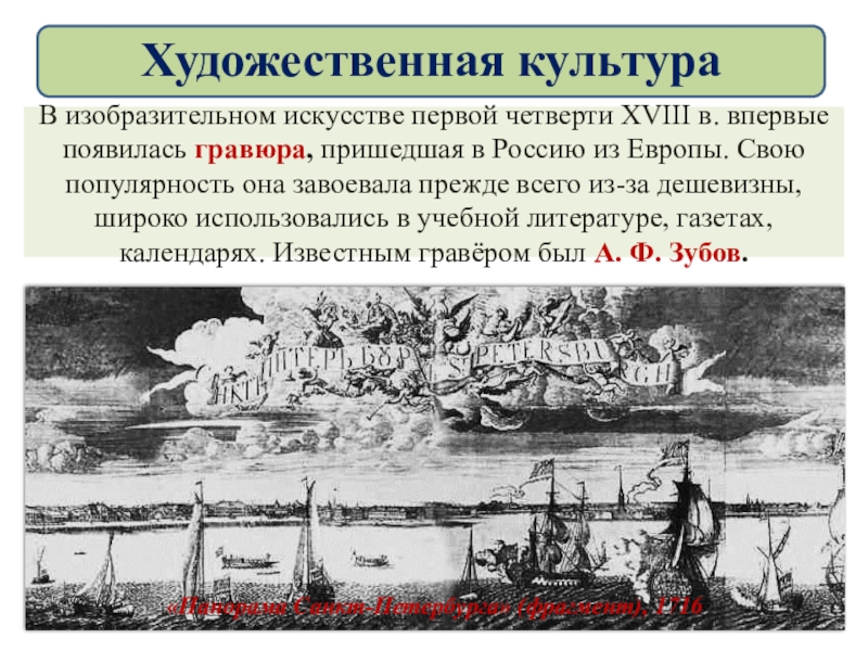 Презентация по истории россии 8 класс перемены в культуре россии в годы петровских реформ