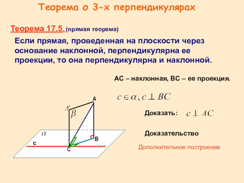 Прямая проведенная в плоскости. Если прямая на плоскости перпендикулярна наклонной,. Если прямая перпендикулярна проекции наклонной. Если прямая в плоскости перпендикулярна проекции наклонной. Наклонная и проекция наклонной.