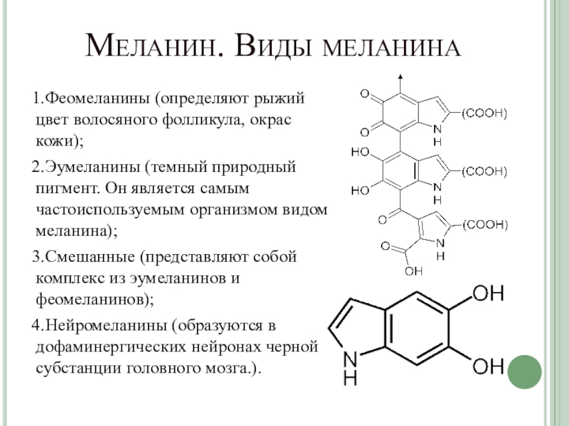 Меланин для волос