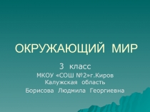 Презентация по окружающему миру Разнообразие растений( 3 класс)
