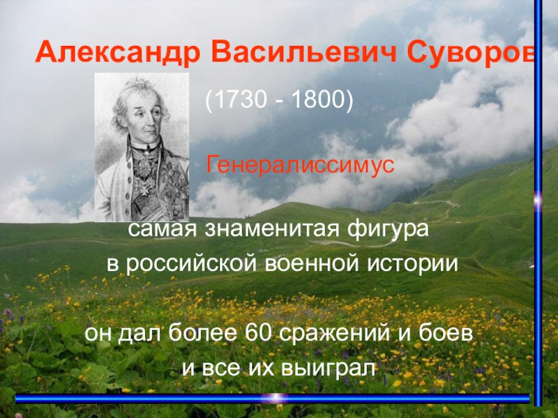 Суворов проект по истории