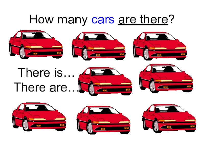 How many cars are there