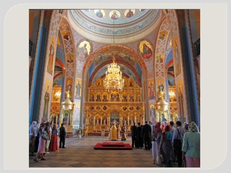 Клирос Свято Никольского храма Душанбе. Православная Церковь клирос.