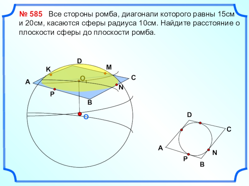 Шар радиуса 10 см