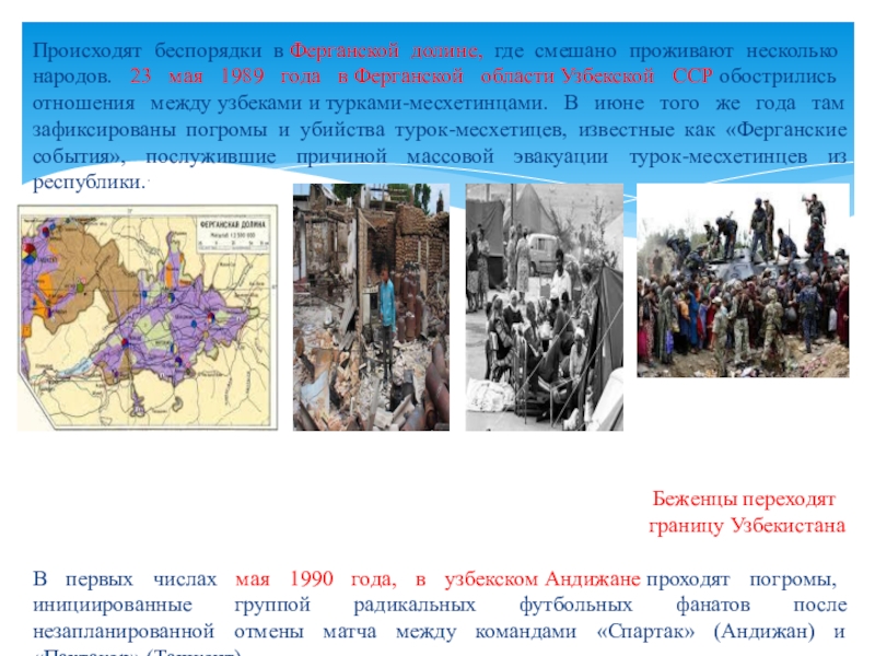 Событие произошедшее в 1989 году. Ферганские события 1989 года кратко. Погромы в Ферганской долине. Узбекистан 1989 конфликт причины.